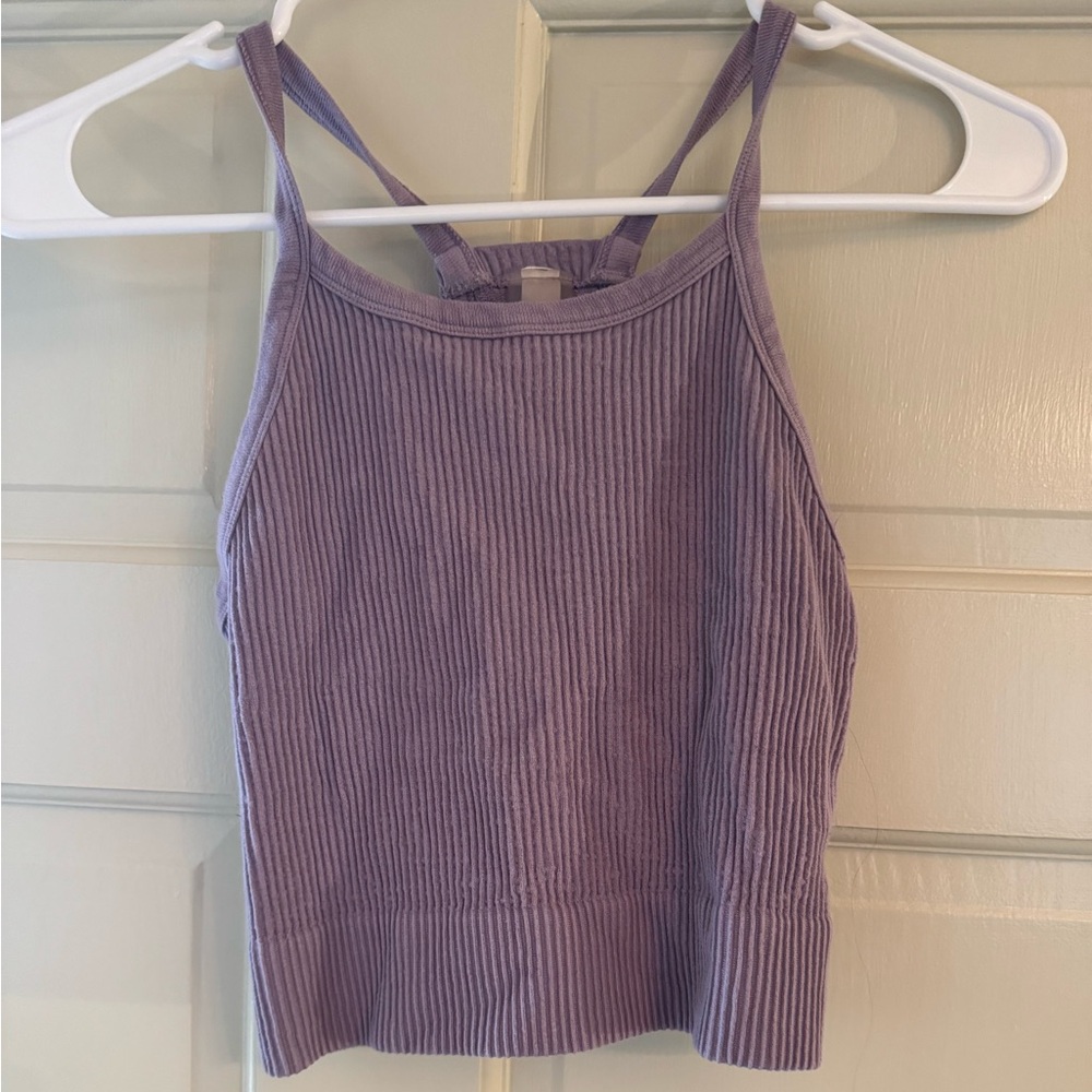 Purple tank top